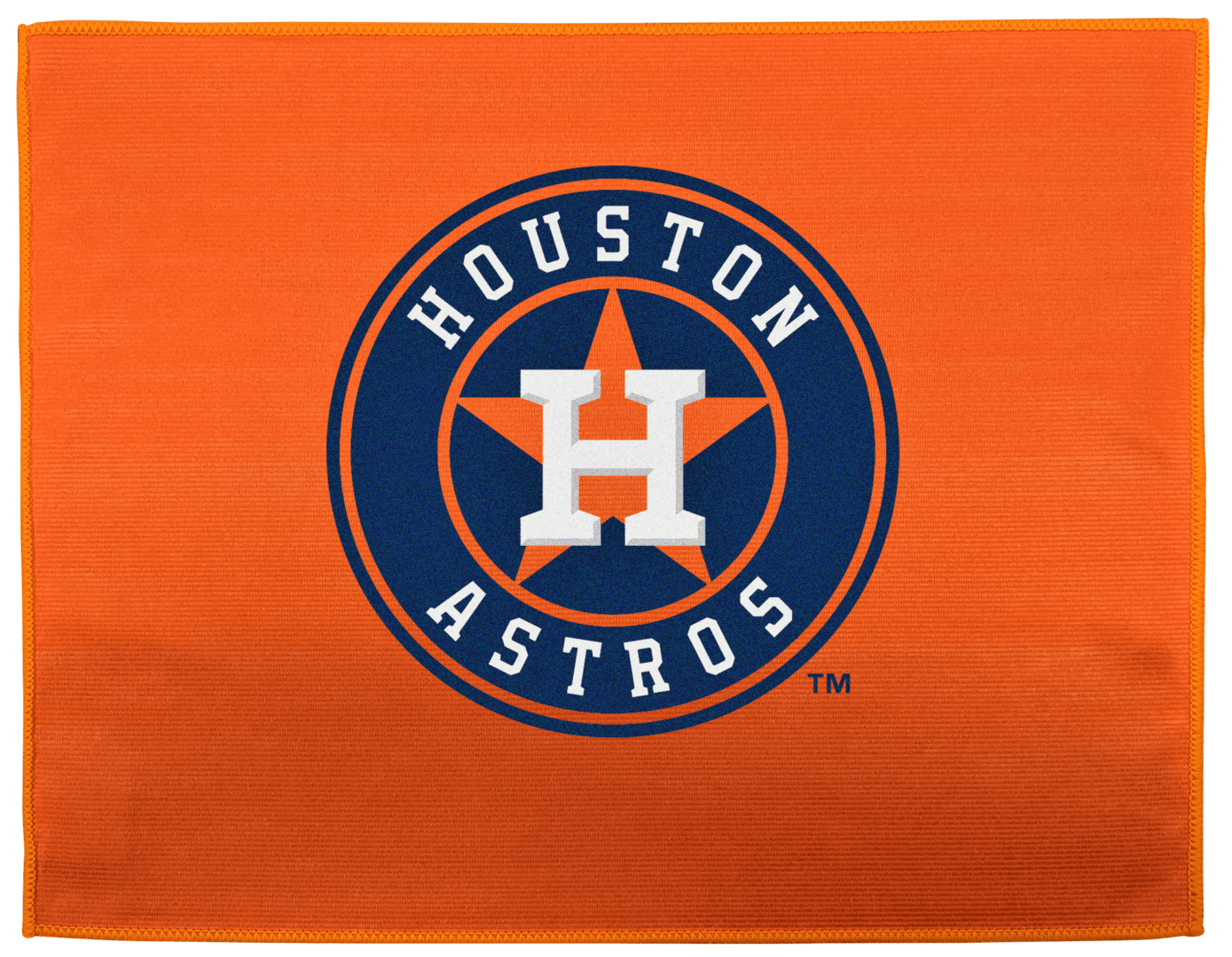 Houston Astros Text on orange color cloth