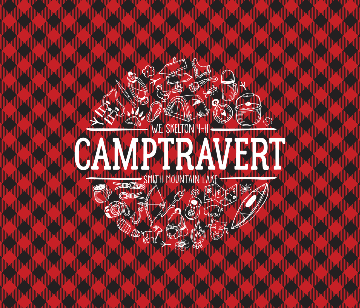 Camp Red Background