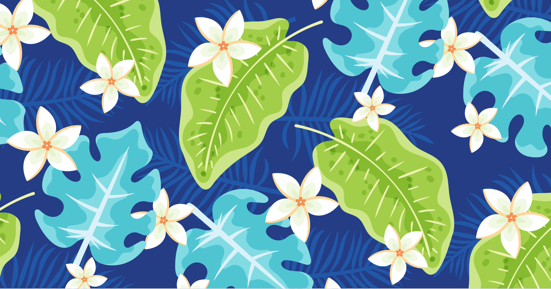 Plumeria Background Template